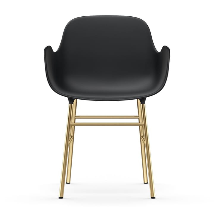 Form armchair bronze legs - Black - Normann Copenhagen