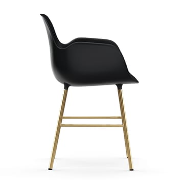 Form armchair bronze legs - Black - Normann Copenhagen