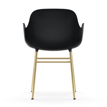 Form armchair bronze legs - Black - Normann Copenhagen