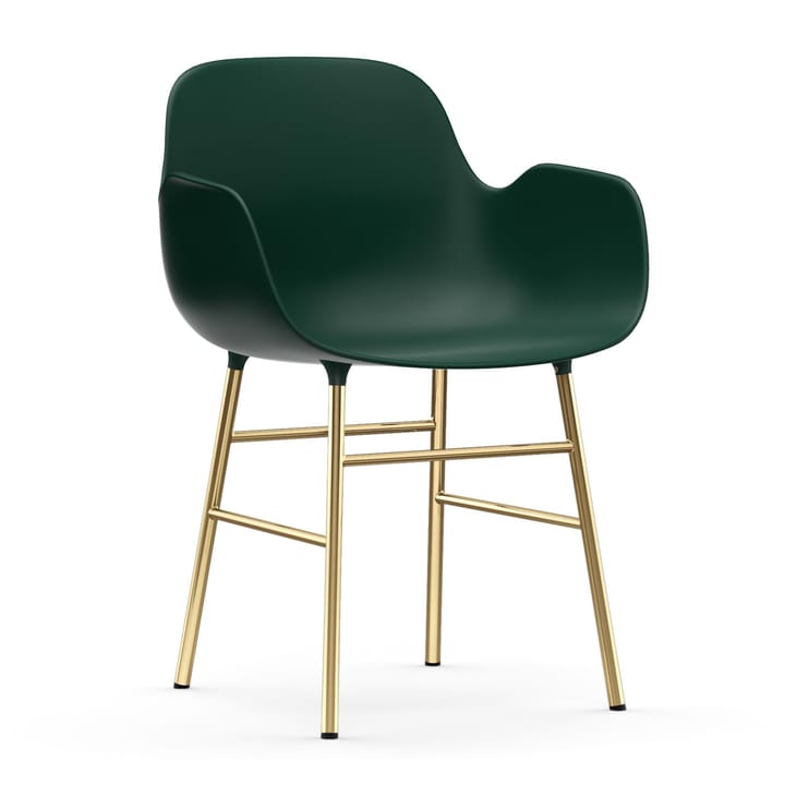 Form armchair bronze legs - Green - Normann Copenhagen