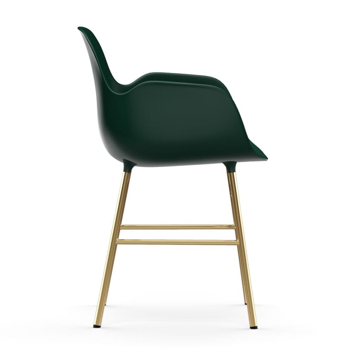 Form armchair bronze legs - Green - Normann Copenhagen