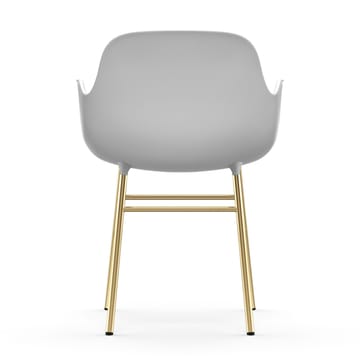 Form armchair bronze legs - White - Normann Copenhagen