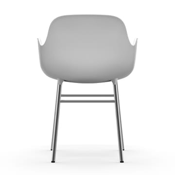 Form armchair chromed legs - White - Normann Copenhagen