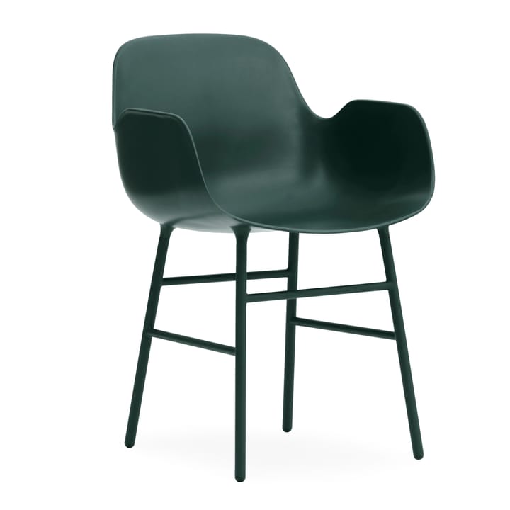 Form armchair metal legs - Green - Normann Copenhagen