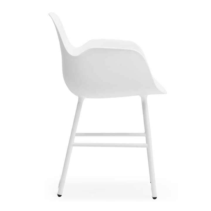 Form armchair metal legs - White - Normann Copenhagen