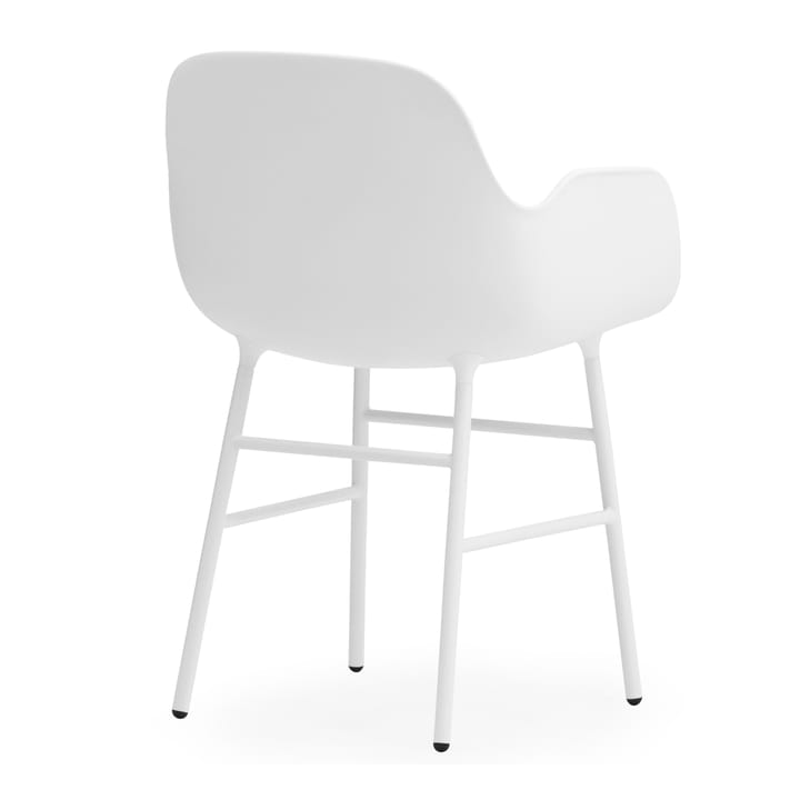 Form armchair metal legs - White - Normann Copenhagen