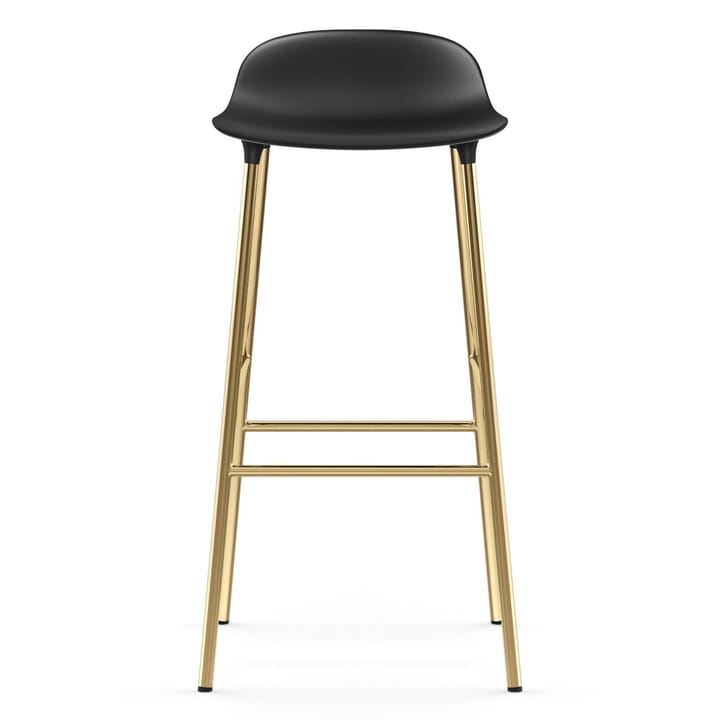 Form barstool bronze lege 75 cm - Black - Normann Copenhagen