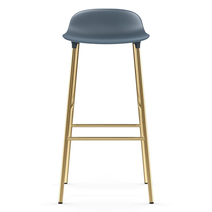 Form barstool bronze lege 75 cm - Blue - Normann Copenhagen