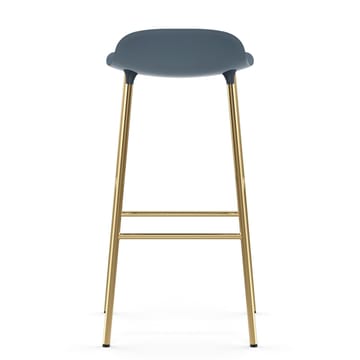 Form barstool bronze lege 75 cm - Blue - Normann Copenhagen