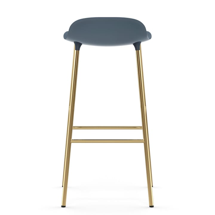 Form barstool bronze lege 75 cm - Blue - Normann Copenhagen