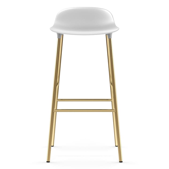 Form barstool bronze lege 75 cm - White - Normann Copenhagen