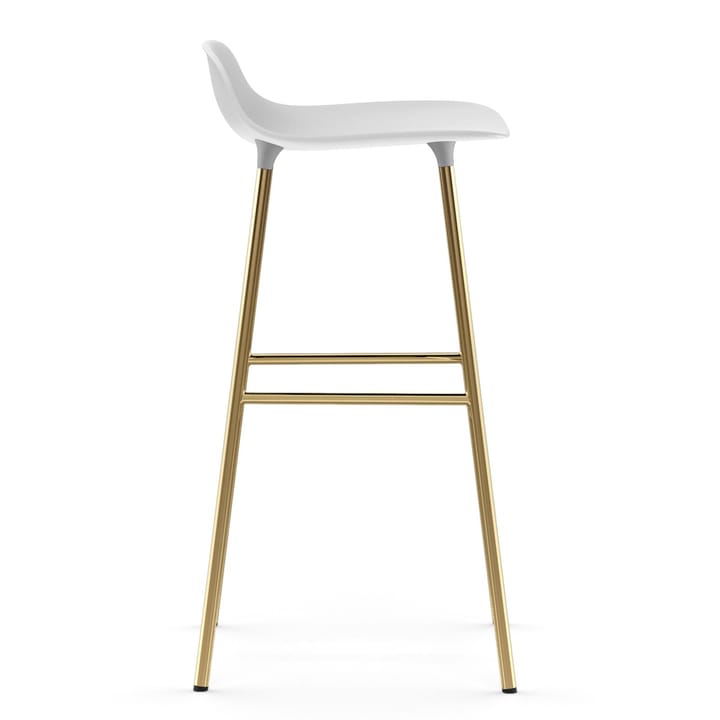 Form barstool bronze lege 75 cm - White - Normann Copenhagen