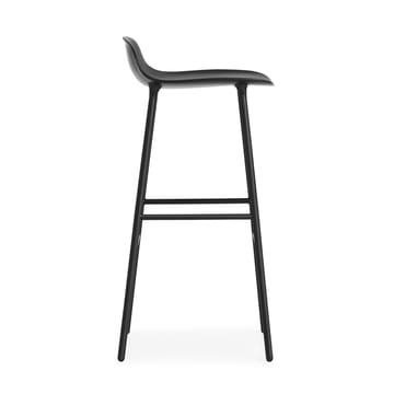 Form barstool metal legs 75 cm - Black - Normann Copenhagen