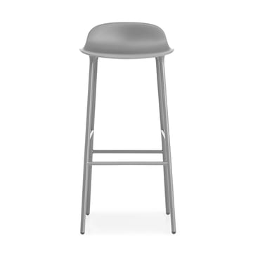 Form barstool metal legs 75 cm - Grey - Normann Copenhagen