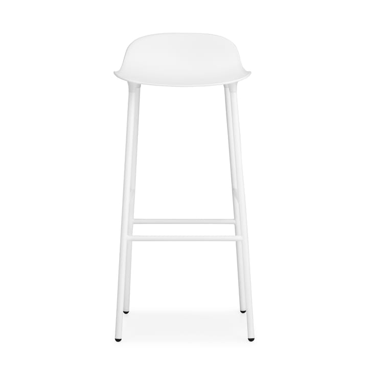 Form barstool metal legs 75 cm - White - Normann Copenhagen