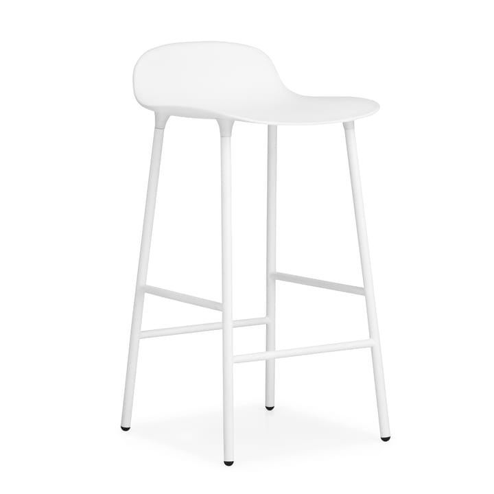 Form barstool metal legs - White - Normann Copenhagen