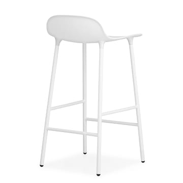 Form barstool metal legs - White - Normann Copenhagen