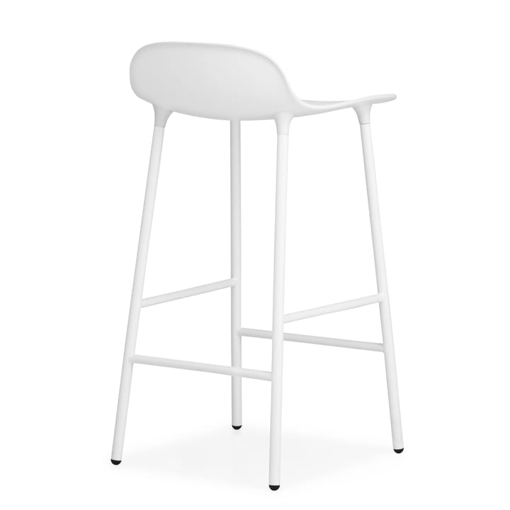 Form barstool metal legs - White - Normann Copenhagen