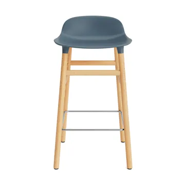 Form barstool oak legs - Blue - Normann Copenhagen
