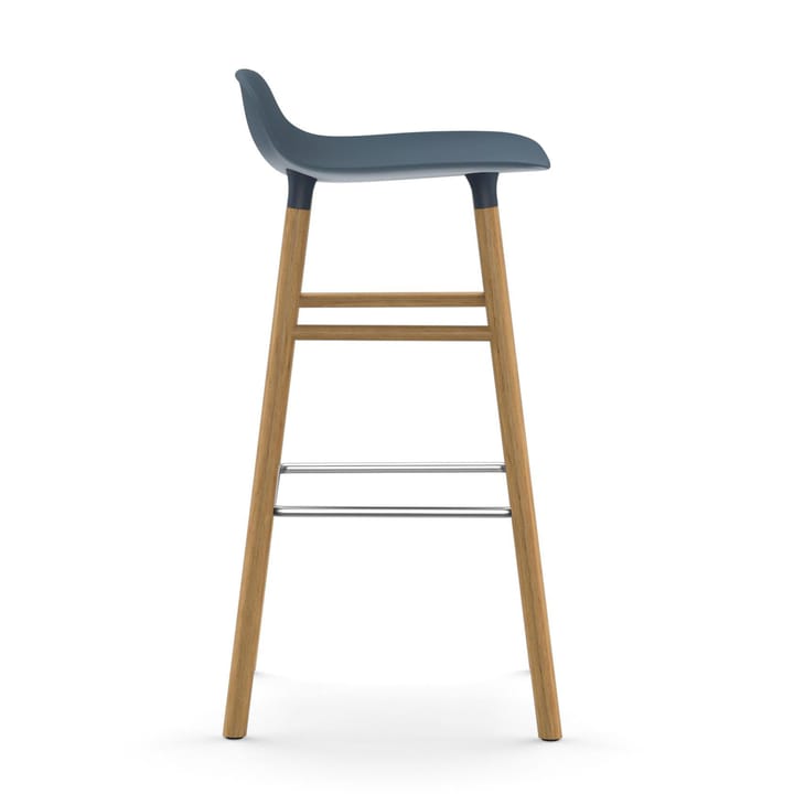 Form barstool oak legs - Blue - Normann Copenhagen