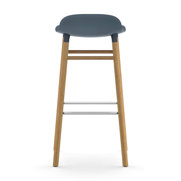 Form barstool oak legs - Blue - Normann Copenhagen