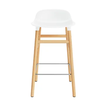 Form barstool oak legs - White - Normann Copenhagen