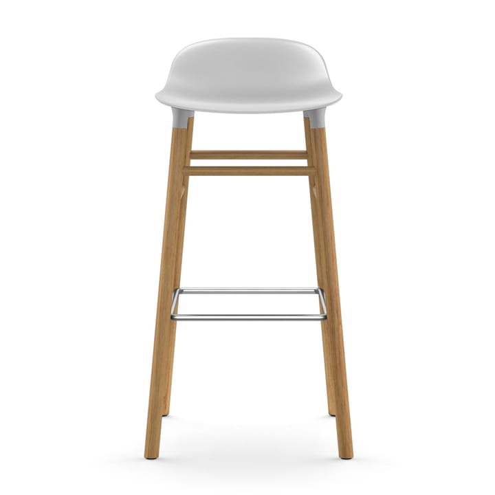 Form barstool oak legs - White - Normann Copenhagen