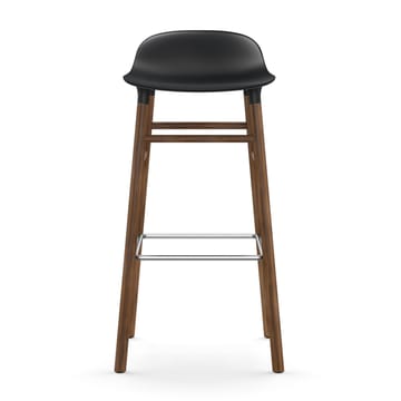 Form barstool walnut legs - Black - Normann Copenhagen