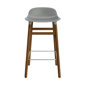 Form barstool walnut legs - Grey - Normann Copenhagen