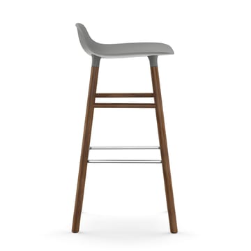 Form barstool walnut legs - Grey - Normann Copenhagen