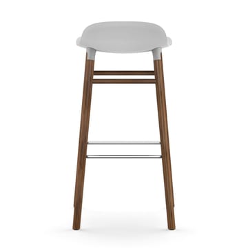 Form barstool walnut legs - White - Normann Copenhagen