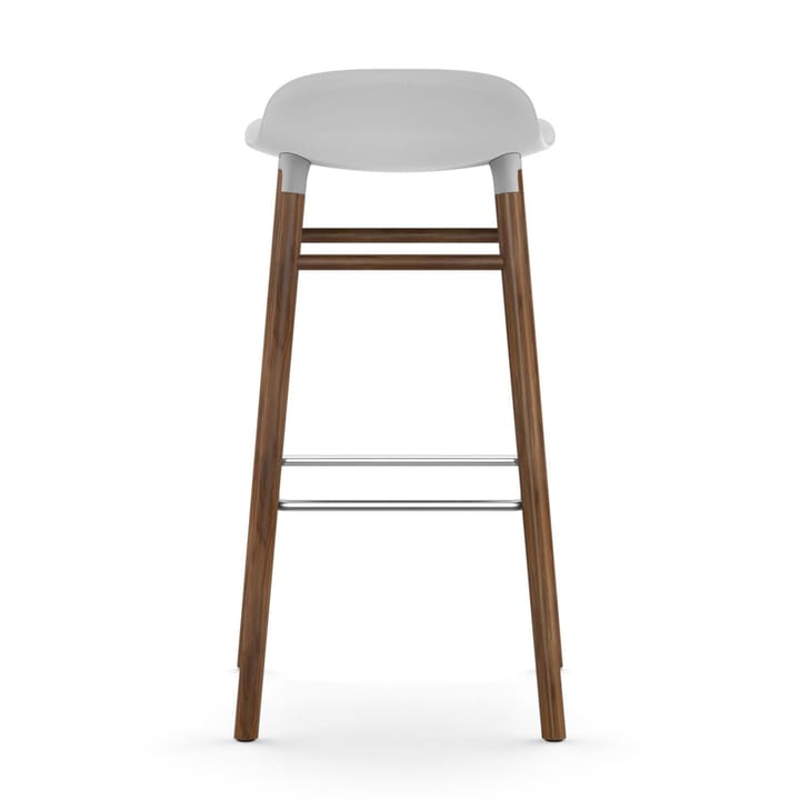 Form barstool walnut legs - White - Normann Copenhagen