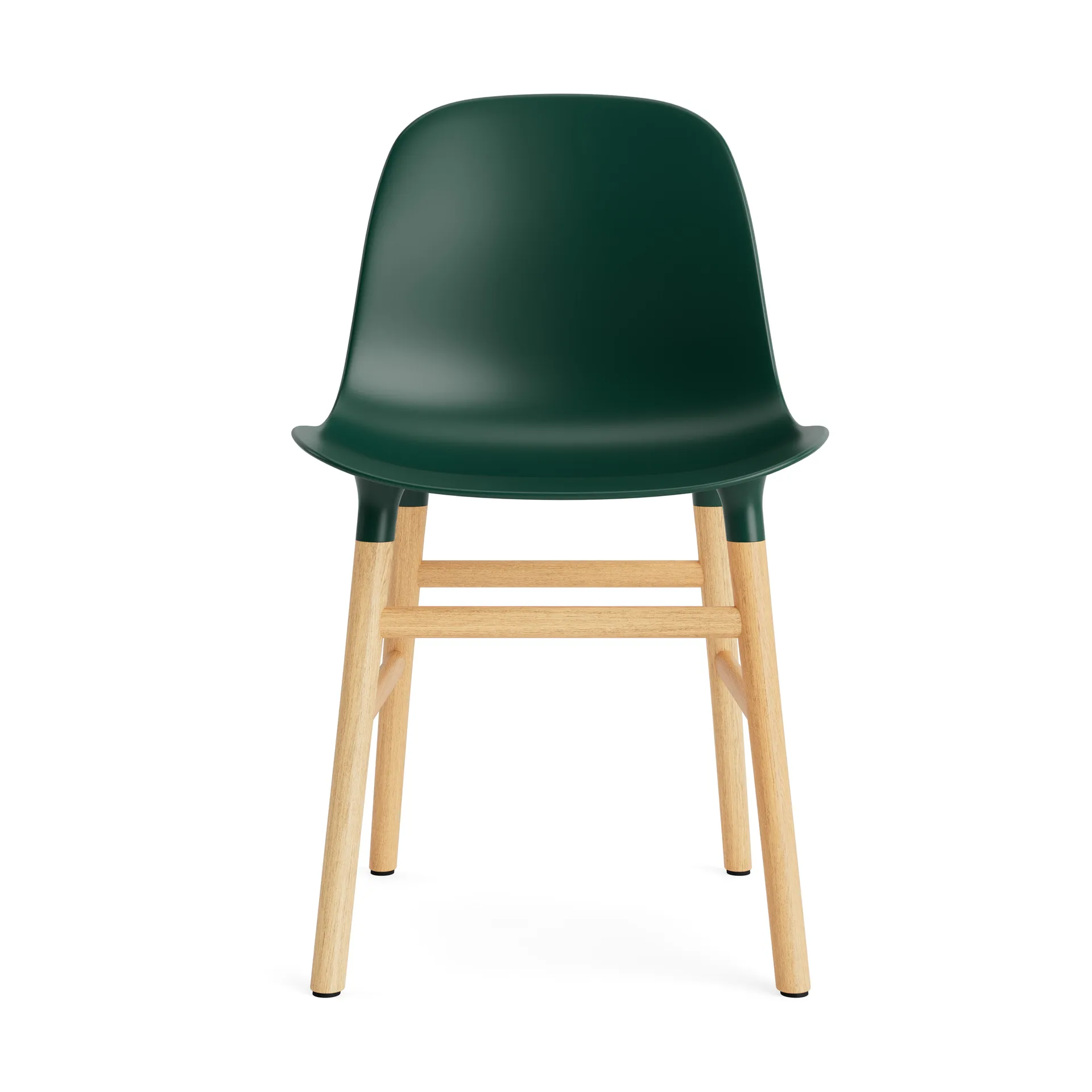 Form Chair, Green, oak legs Normann Copenhagen