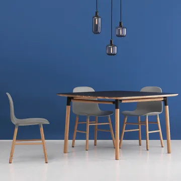 Form Chair - Green, oak legs - Normann Copenhagen