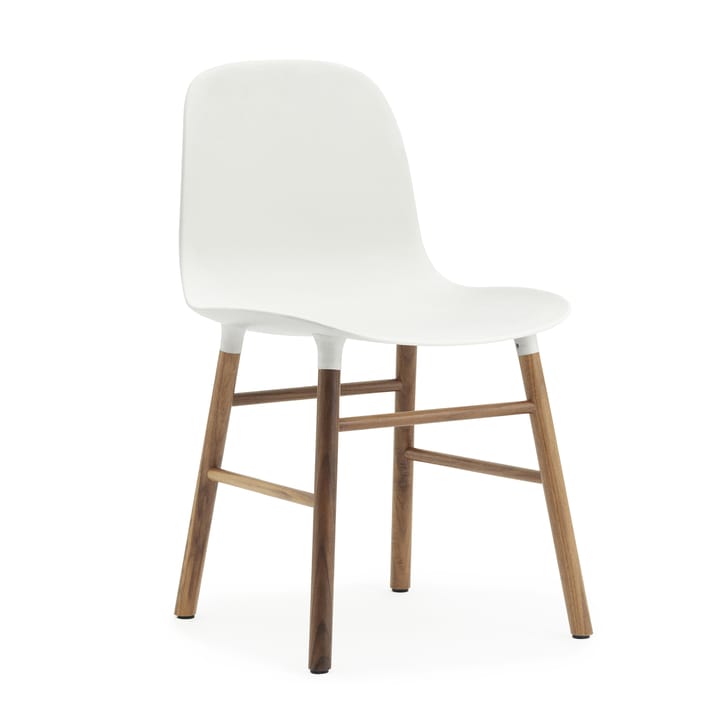 Form Chair walnut legs 2-pack - white-walnut - Normann Copenhagen