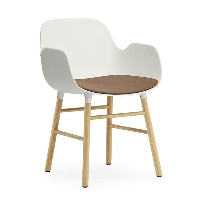 Form seat cushion in ultra leather, Brandy 41574 Normann Copenhagen
