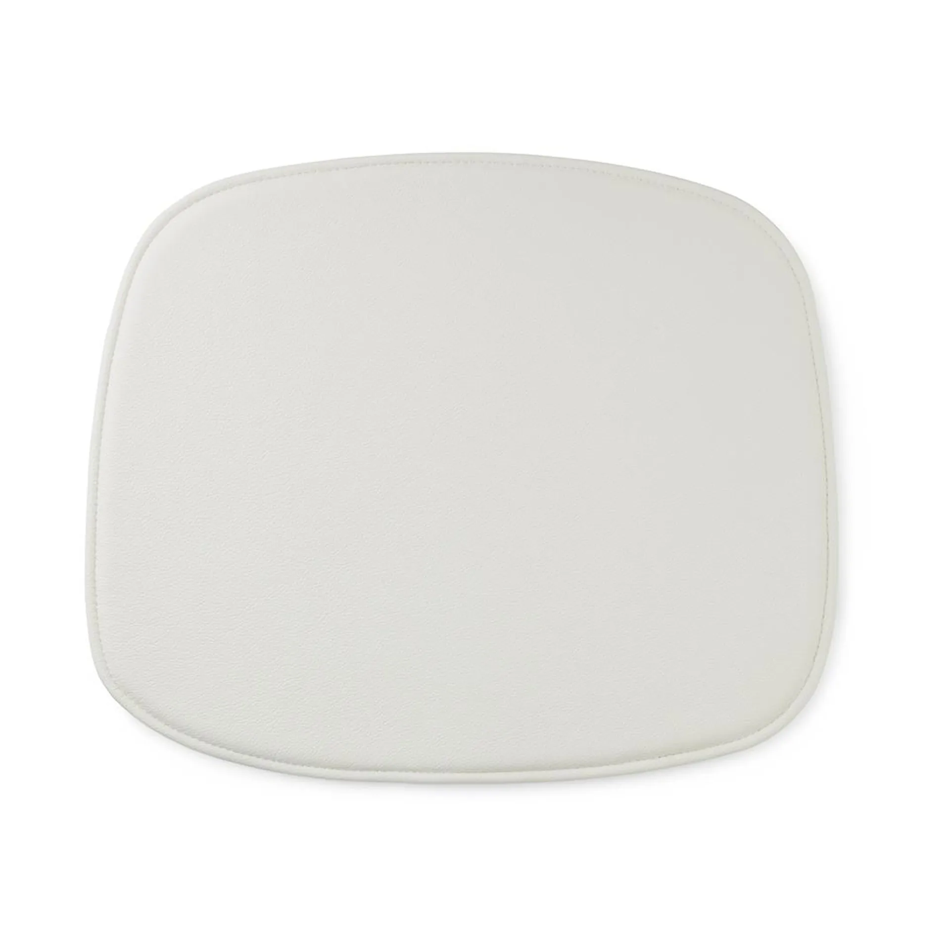 Form seat cushion in ultra leather, White 41594 Normann Copenhagen