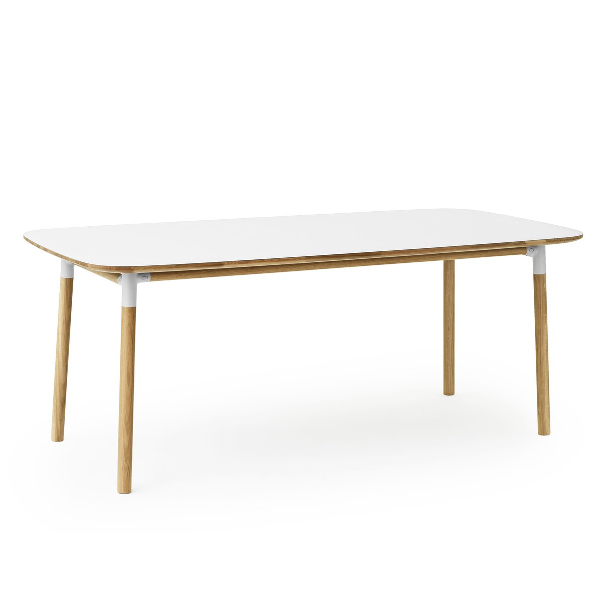 Normann Copenhagen Form table 95 X 200 Cm White | Scandinavian Design | Dining tables | White