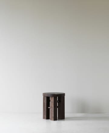 Fyr stool 45 cm - Dark brown - Normann Copenhagen