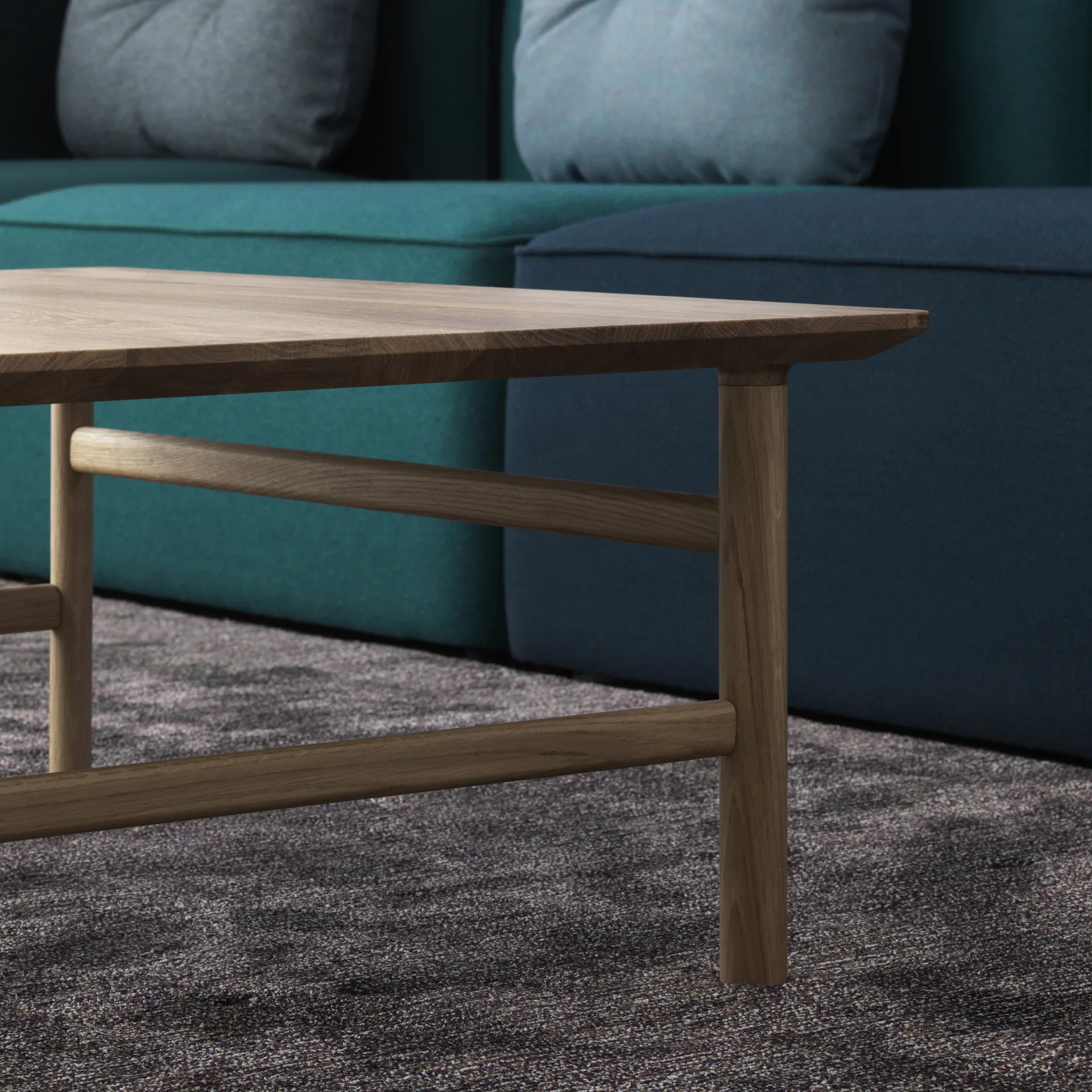 Grow coffee table, Oak clear lacquer medium Normann Copenhagen