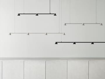 Hat ceiling lamp linear small - Black - Normann Copenhagen