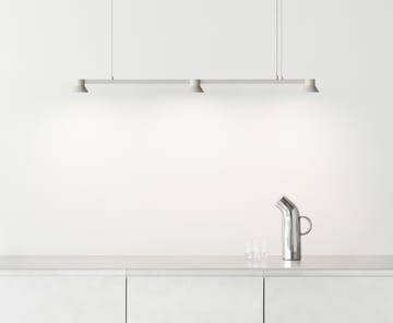 Hat ceiling lamp linear small - Warm grey - Normann Copenhagen