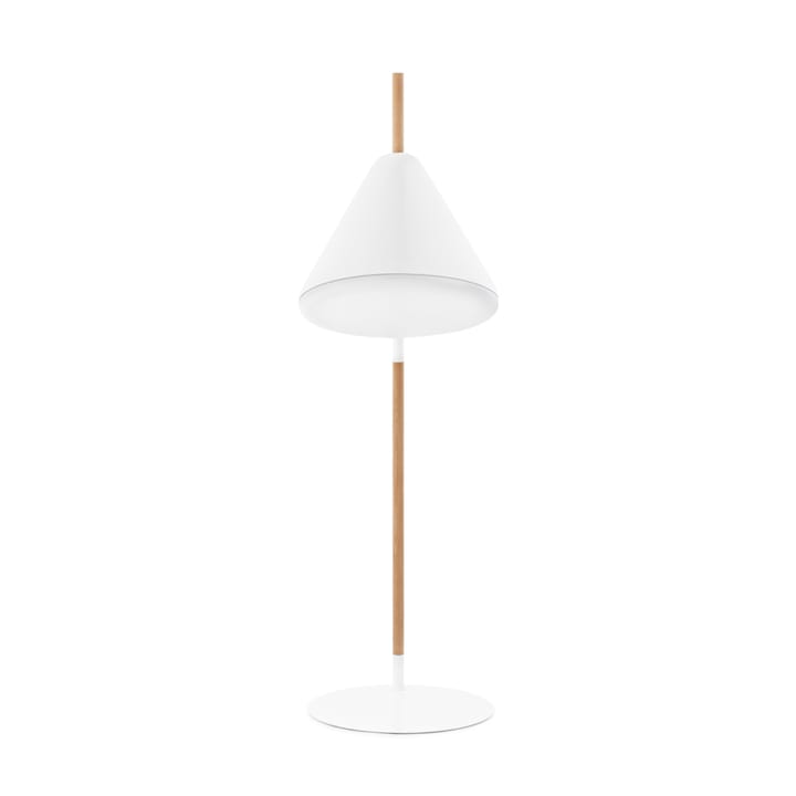 Hello floor lamp - Grey, beech legs - Normann Copenhagen