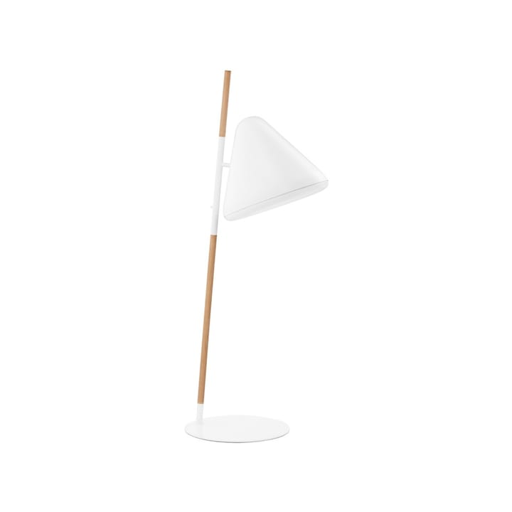 Hello floor lamp - White, beech legs - Normann Copenhagen