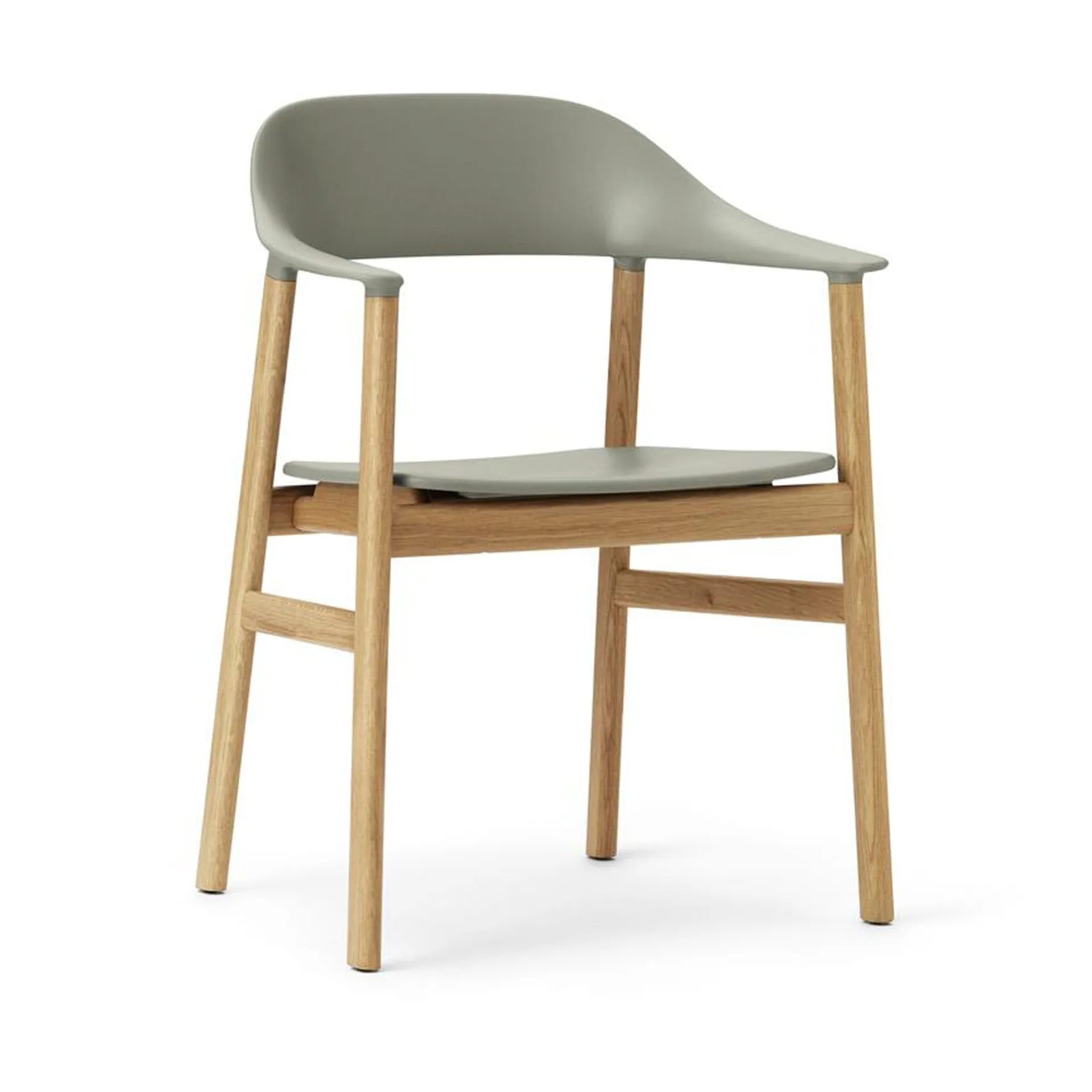 Herit armchair oak, Dusty Green Normann Copenhagen