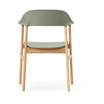 Herit armchair oak - Dusty Green - Normann Copenhagen