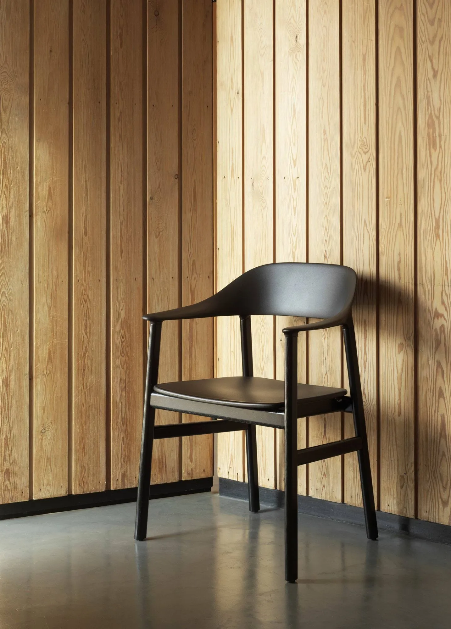 Herit armchair oak, Dusty Green Normann Copenhagen