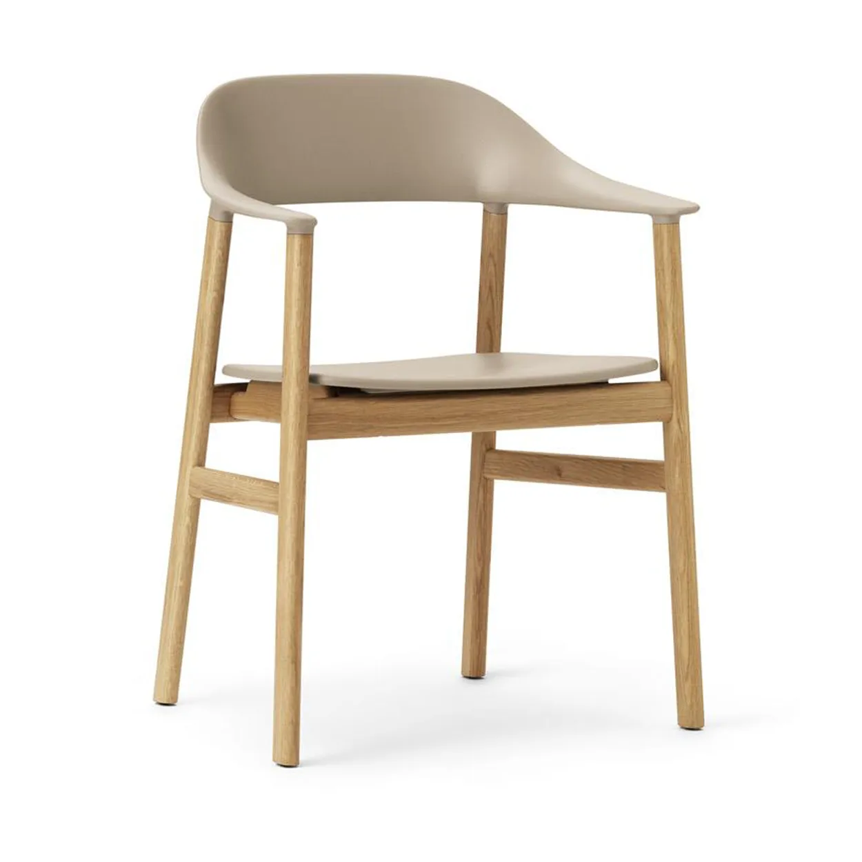 Normann Copenhagen Herit armchair oak Sand | Scandinavian Design | Chairs | Beige