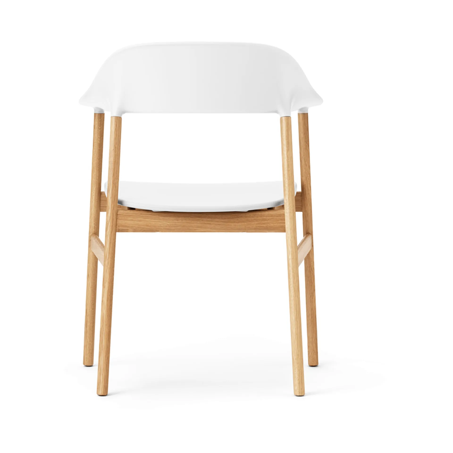 Herit armchair oak, White Normann Copenhagen