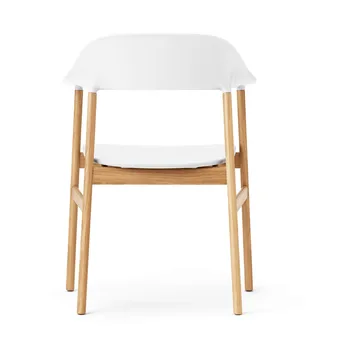 Herit armchair oak - White - Normann Copenhagen